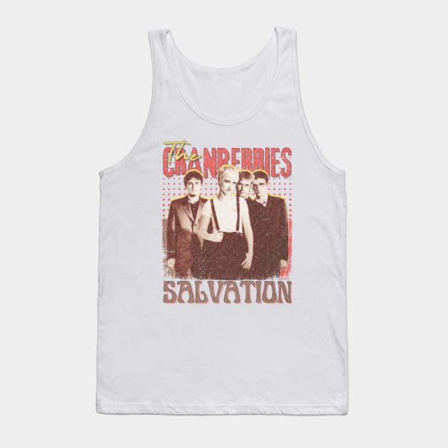 The Cranberries Vintage 1989 // Salvation Original Fan Design Artwork Tank Top by A Design for Life